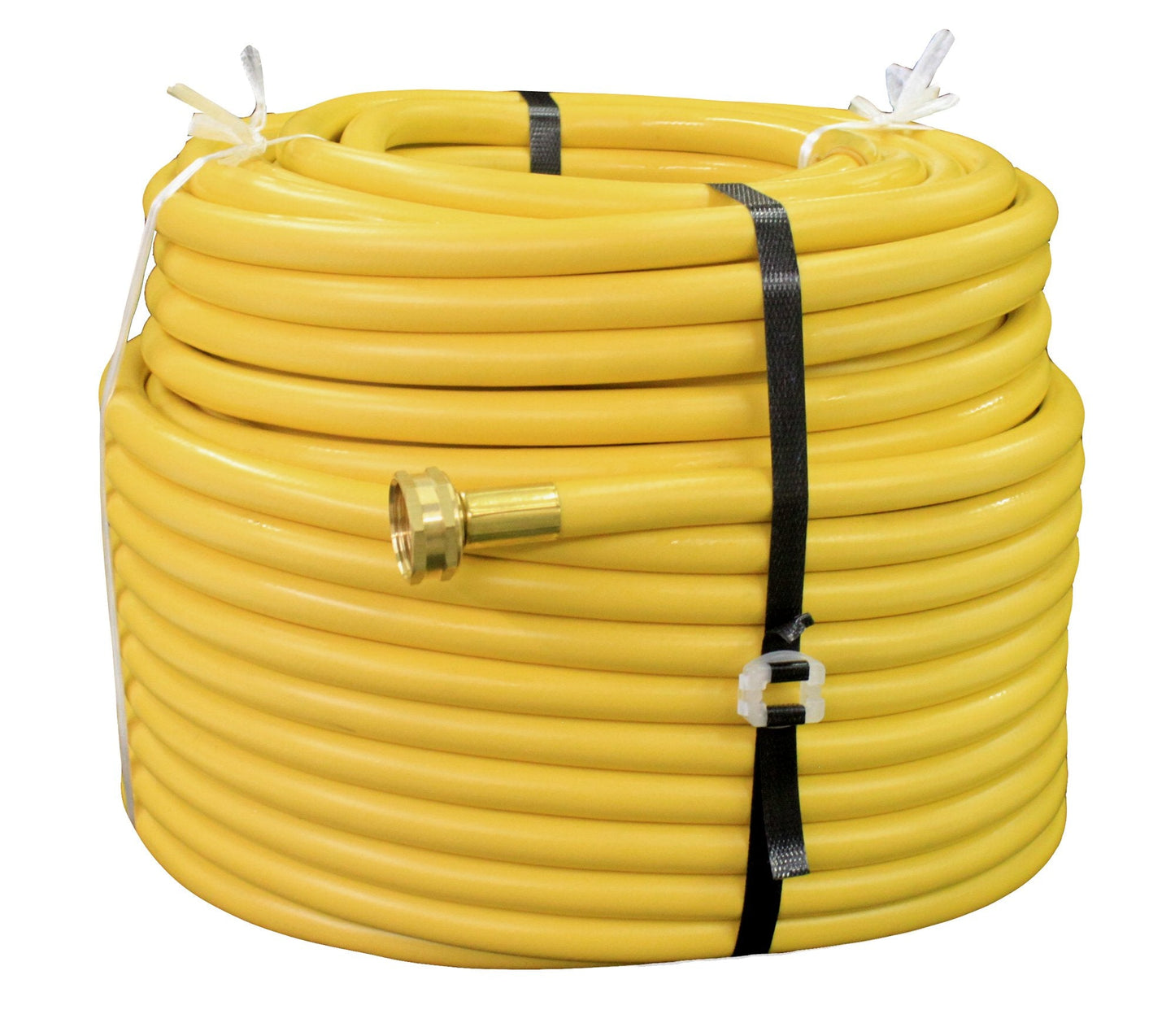 300' Length of Yellow 3/8" ID Spot Free Hose for exterior cleaning and water-fed window cleaning operators