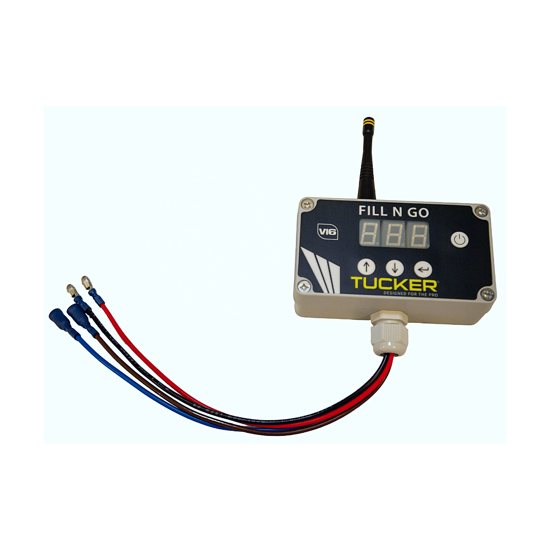 Digital Flow Controller with Antenna for exterior cleaning and water-fed window cleaning operators