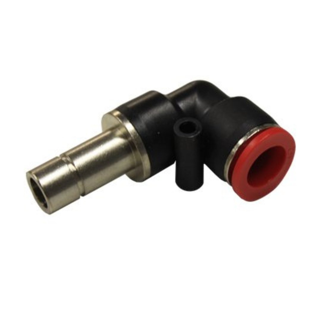1/2" Stem x 1/2" PTF Elbow - Metal for exterior cleaning and water-fed window cleaning operators