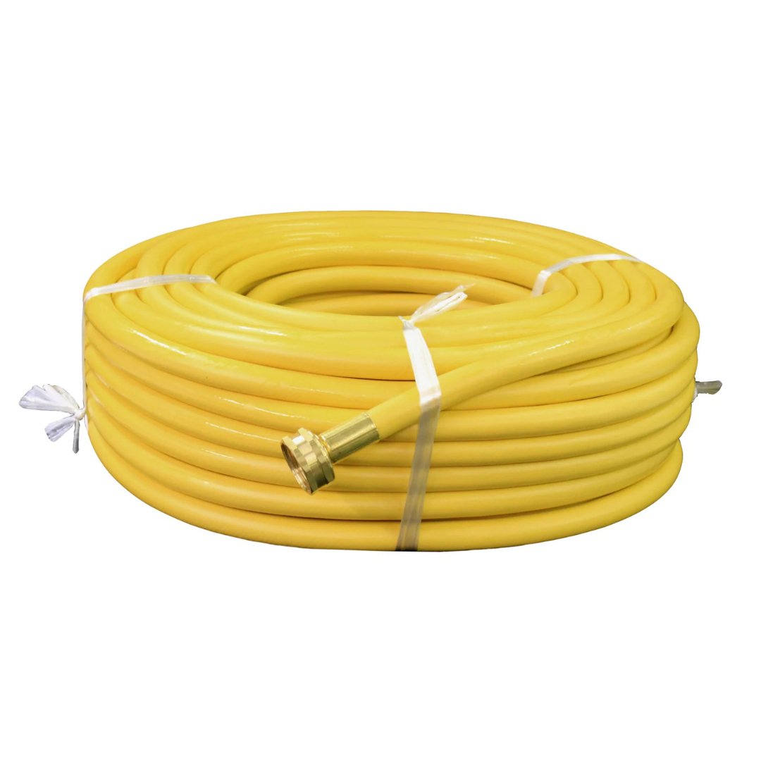 150' Length of Yellow 3/8" ID Spot Free Hose for exterior cleaning and water-fed window cleaning operators