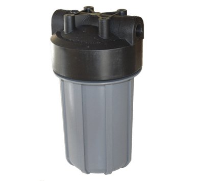 Tucker 4.5" x 10" DI Filter Housing for exterior cleaning and water-fed window cleaning operators