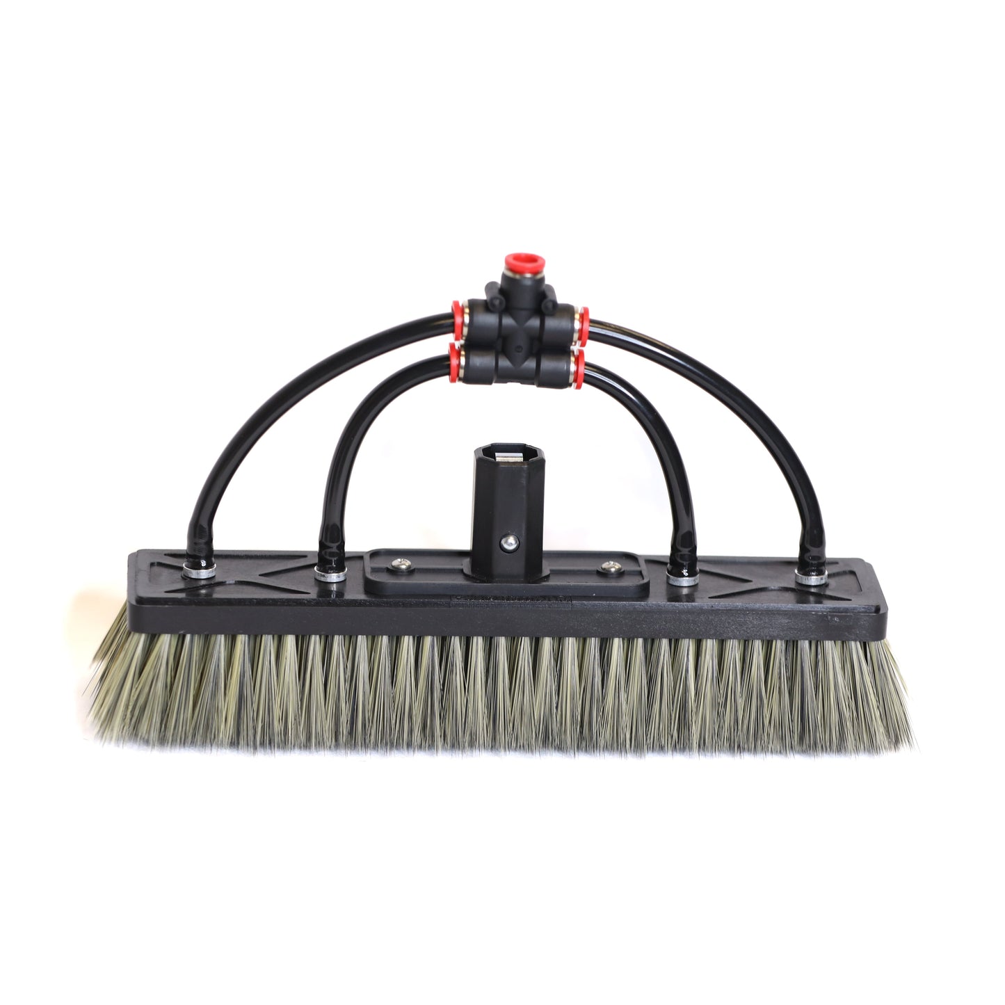 Tucker Honey Badger Brush with LOCT Fitting - 4 Pencil Jets – Standard 11" x 3" for professional exterior cleaning operators