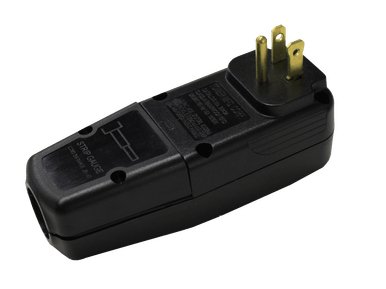 GFCI Plug for exterior cleaning and water-fed window cleaning operators