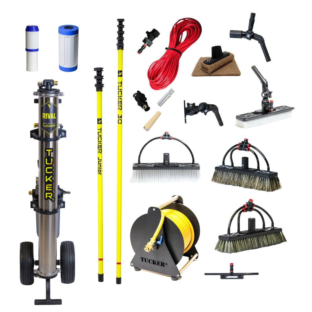 ULTIMATE Rival Residential Kit with 30 for exterior cleaning and water-fed window cleaning operators
