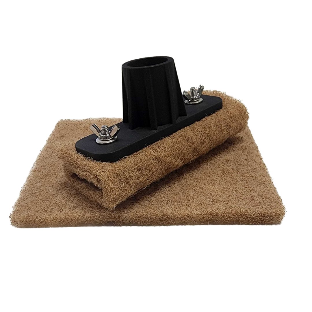 Tucker Mini Scrubber for exterior cleaning and water-fed window cleaning operators