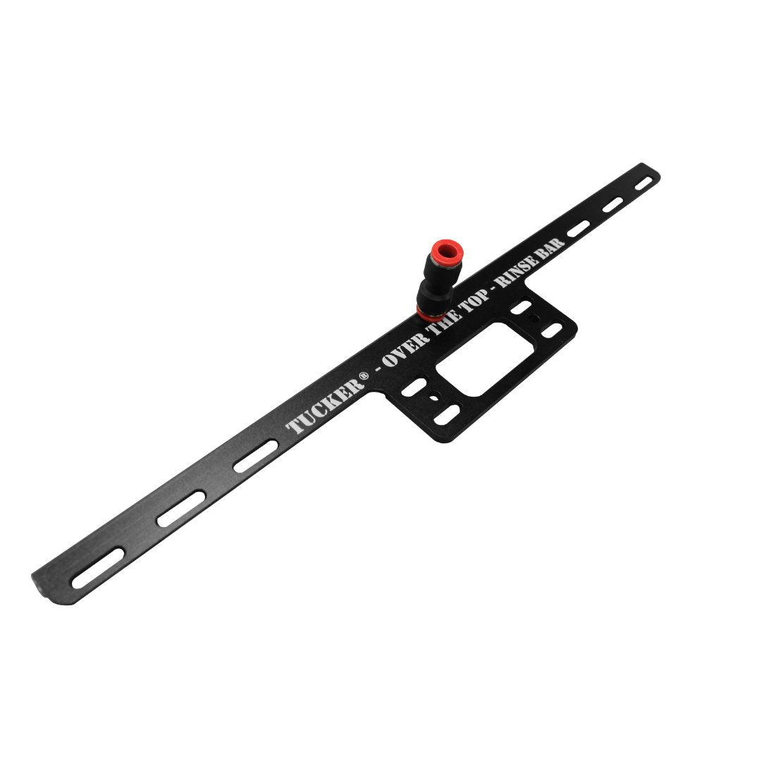 Tucker Over the Top Rinse Bar Large - Aluminum for exterior cleaning and water-fed window cleaning operators